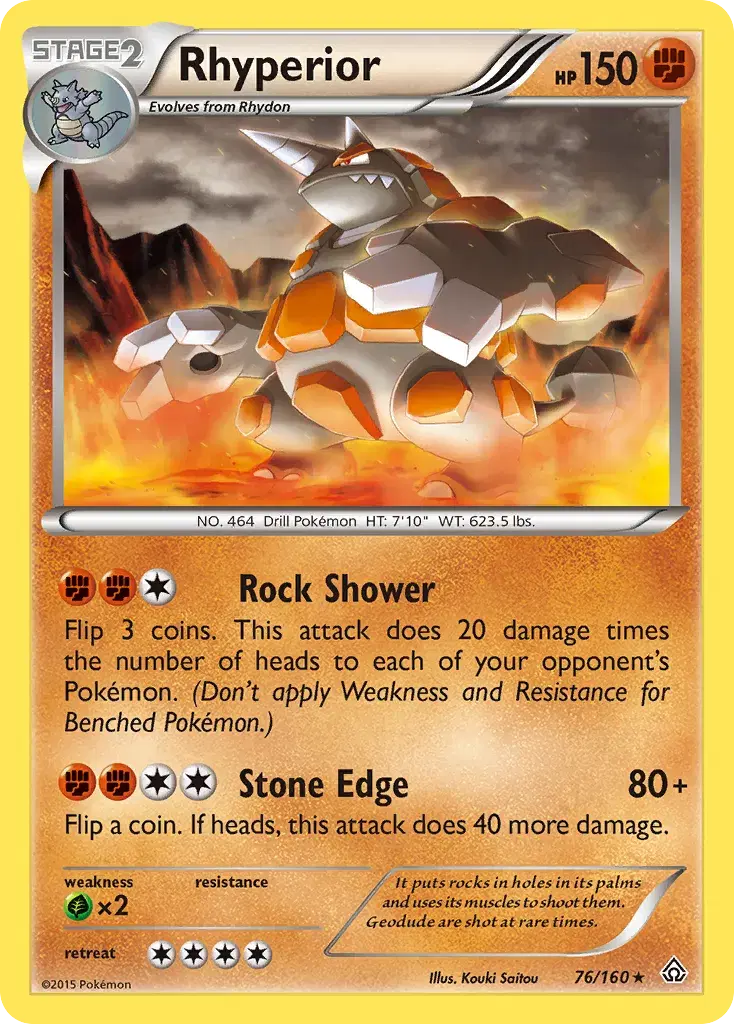 Rhyperior Primal Clash 76