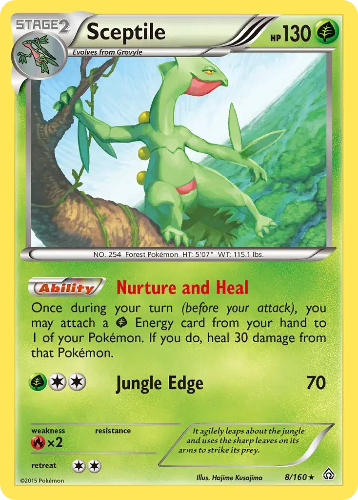 Sceptile Primal Clash 8