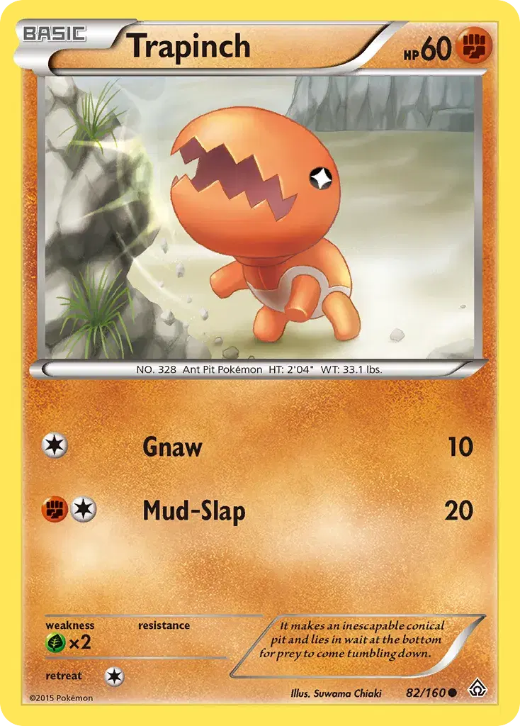 Trapinch Primal Clash 82