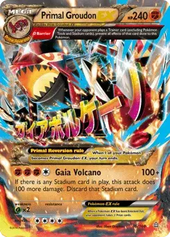 Primal Groudon-EX Primal Clash
