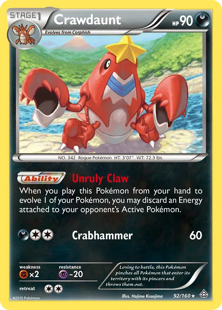 Crawdaunt Primal Clash 92