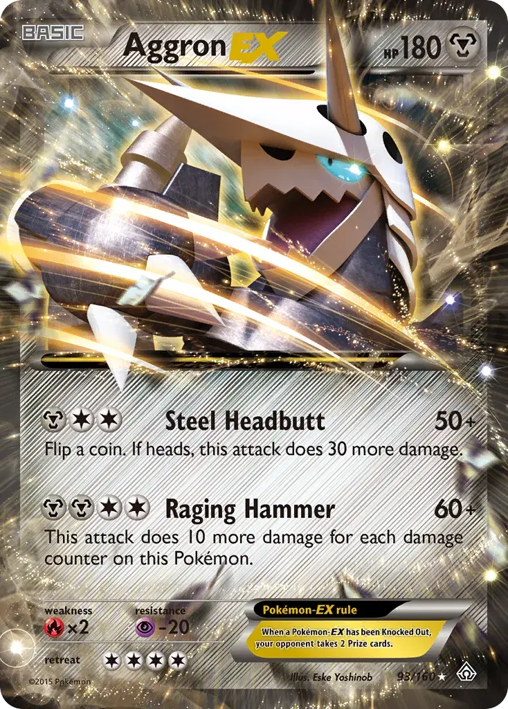 Aggron-EX Primal Clash 93