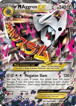 M Aggron-EX Primal Clash