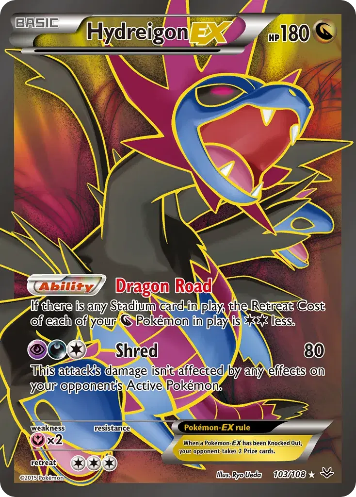 Hydreigon-EX Roaring Skies 103