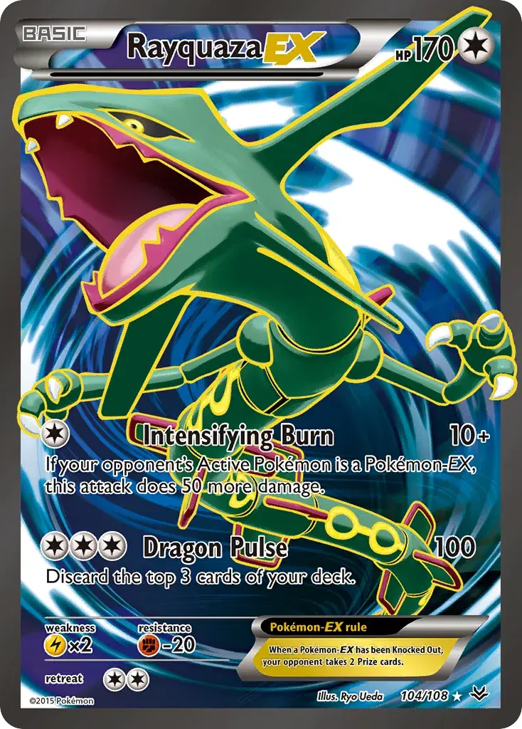 Rayquaza-EX Roaring Skies 104