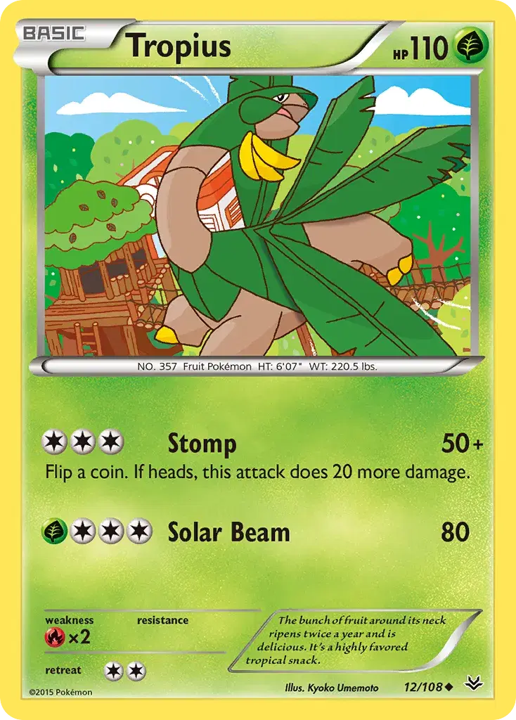 Tropius Roaring Skies 12