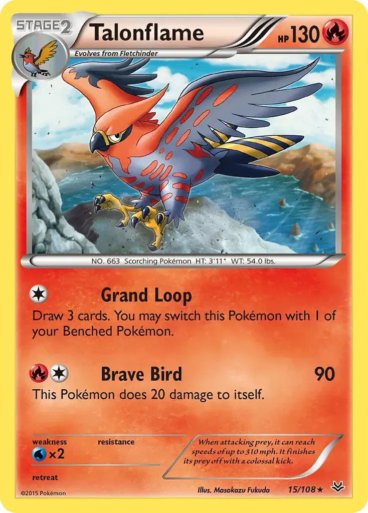 Talonflame Roaring Skies 15