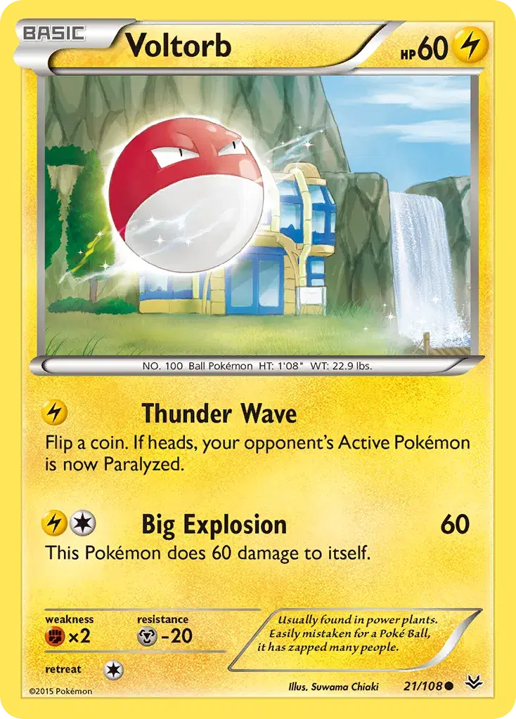 Voltorb Roaring Skies 21