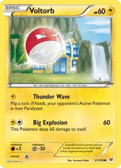 Voltorb Roaring Skies