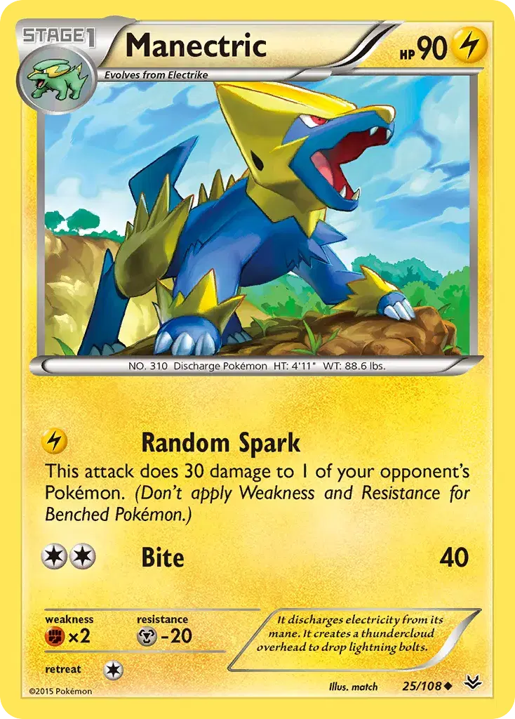 Manectric Roaring Skies 25