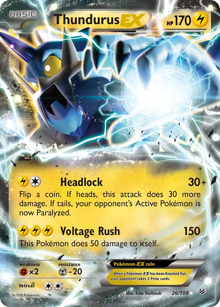 Thundurus-EX Roaring Skies 26