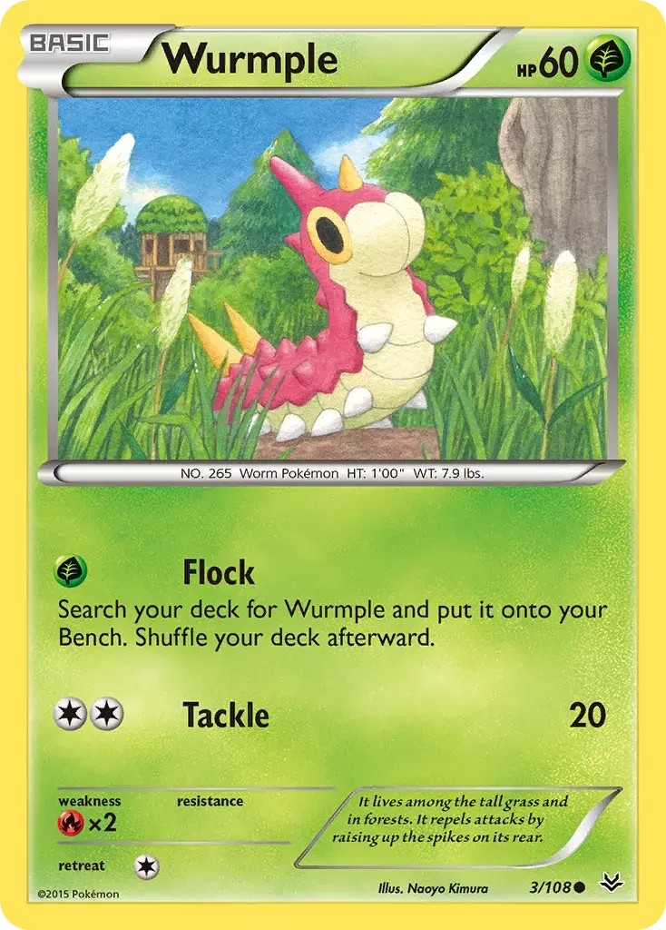 Wurmple Roaring Skies 3