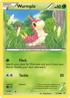 Wurmple Roaring Skies