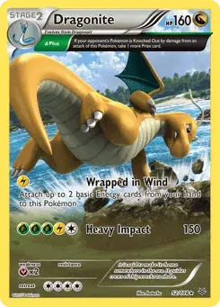 Dragonite Roaring Skies