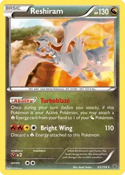 Reshiram Roaring Skies