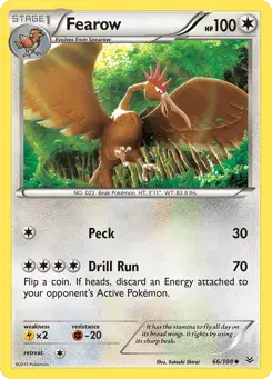 Fearow Roaring Skies