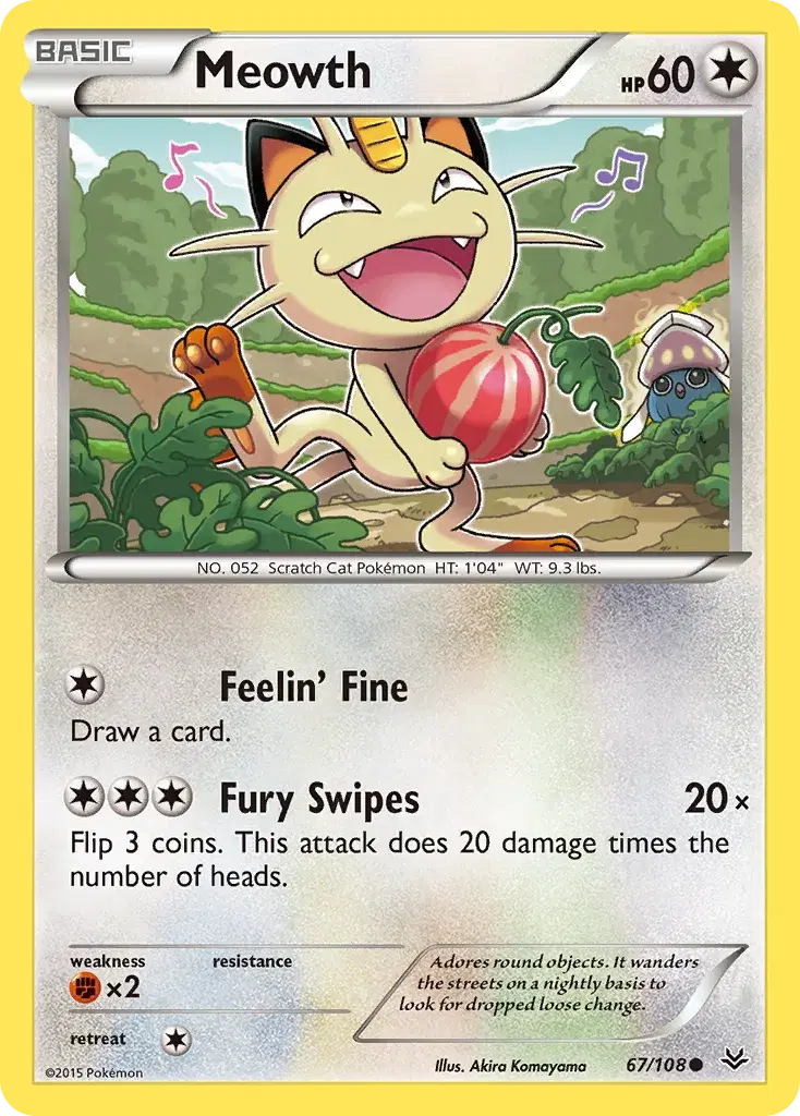 Meowth Roaring Skies 67