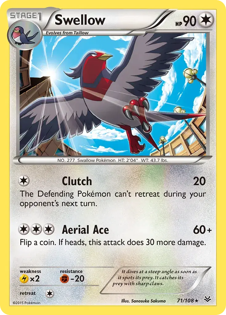 Swellow Roaring Skies 71