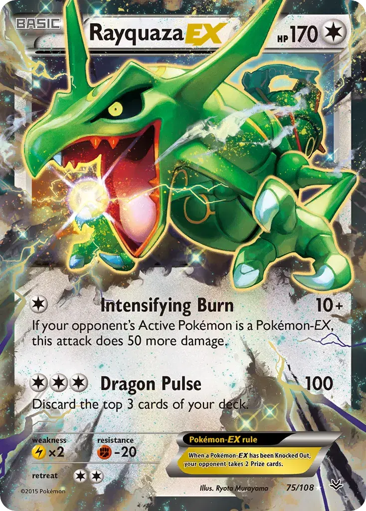 Rayquaza-EX Roaring Skies 75