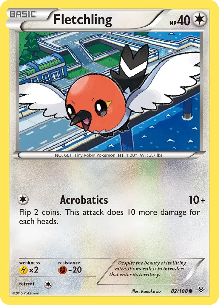 Fletchling Roaring Skies 82