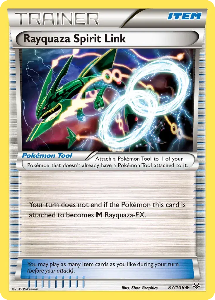 Rayquaza Spirit Link Roaring Skies 87