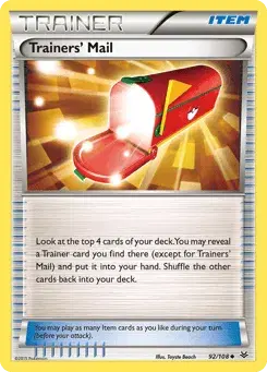 Trainers' Mail Roaring Skies
