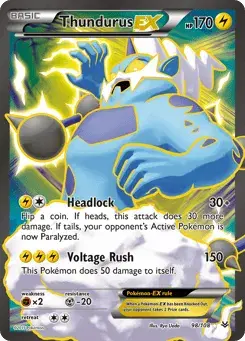 Thundurus-EX Roaring Skies