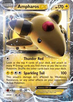 Ampharos-EX Ancient Origins