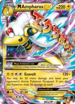 M Ampharos-EX Ancient Origins