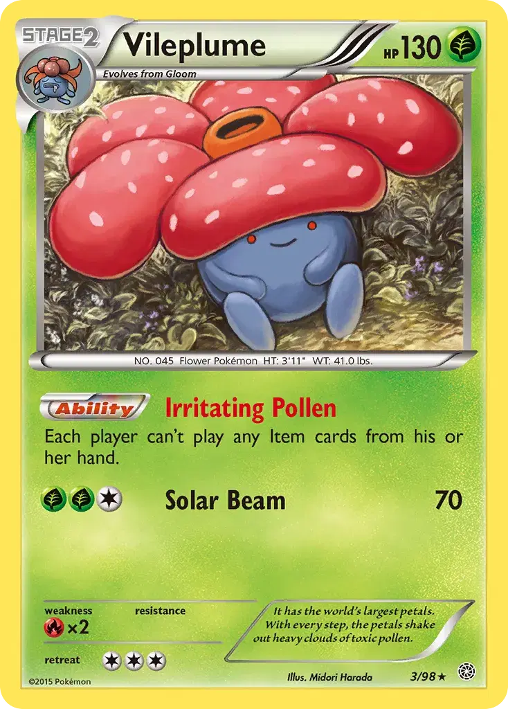 Vileplume Ancient Origins 3
