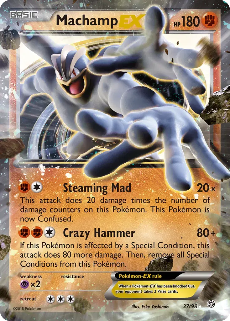 Machamp-EX Ancient Origins 37