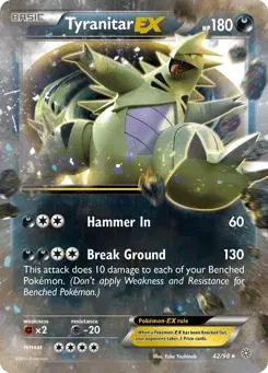 Tyranitar-EX Ancient Origins
