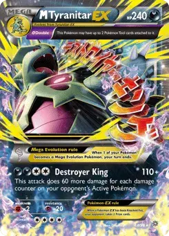 M Tyranitar-EX Ancient Origins