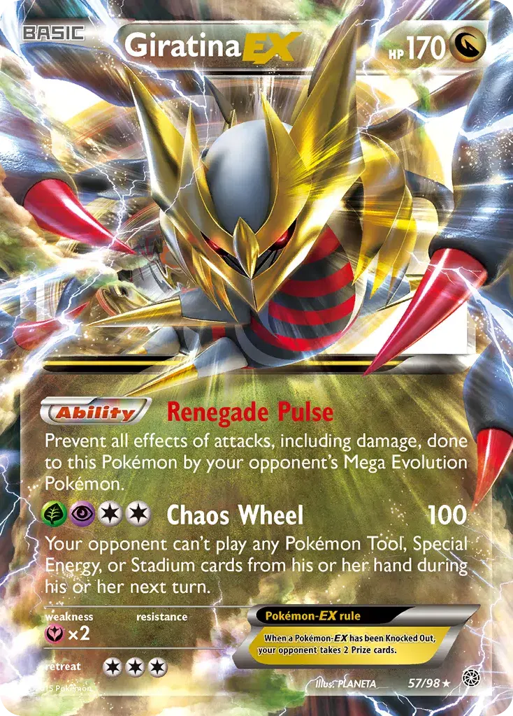 Giratina-EX Ancient Origins 57