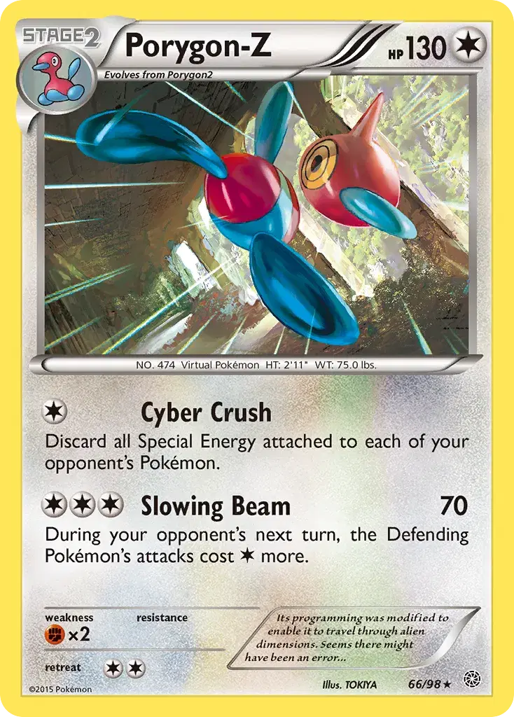 Porygon-Z Ancient Origins 66