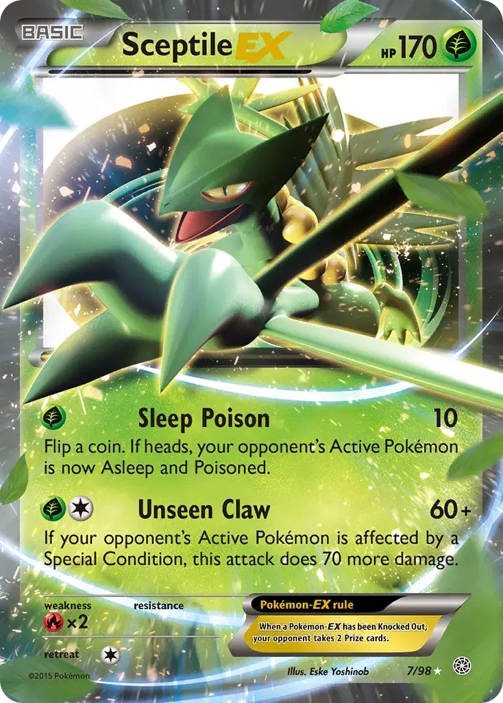Sceptile-EX Ancient Origins 7