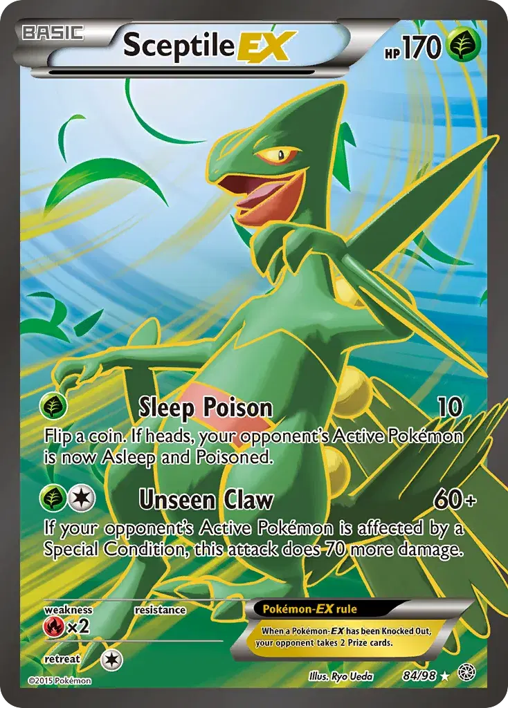 Sceptile-EX Ancient Origins 84