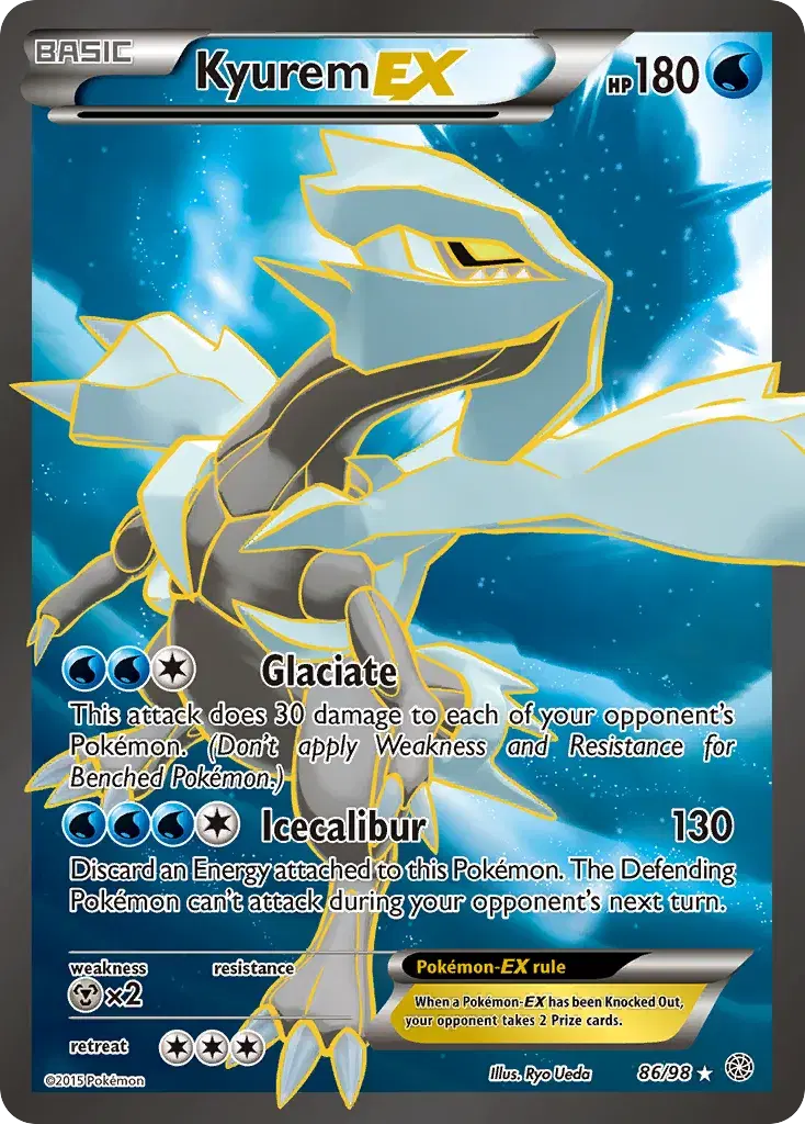 Kyurem-EX Ancient Origins 86
