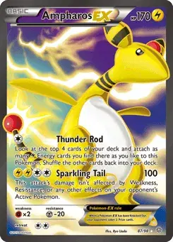 Ampharos-EX Ancient Origins