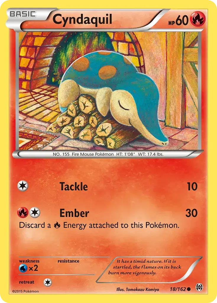 Cyndaquil BREAKthrough 18