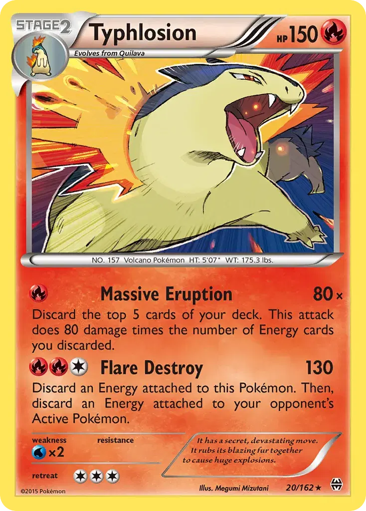 Typhlosion BREAKthrough 20
