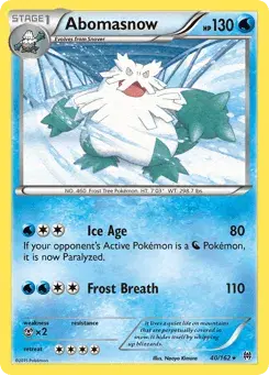 Abomasnow BREAKthrough