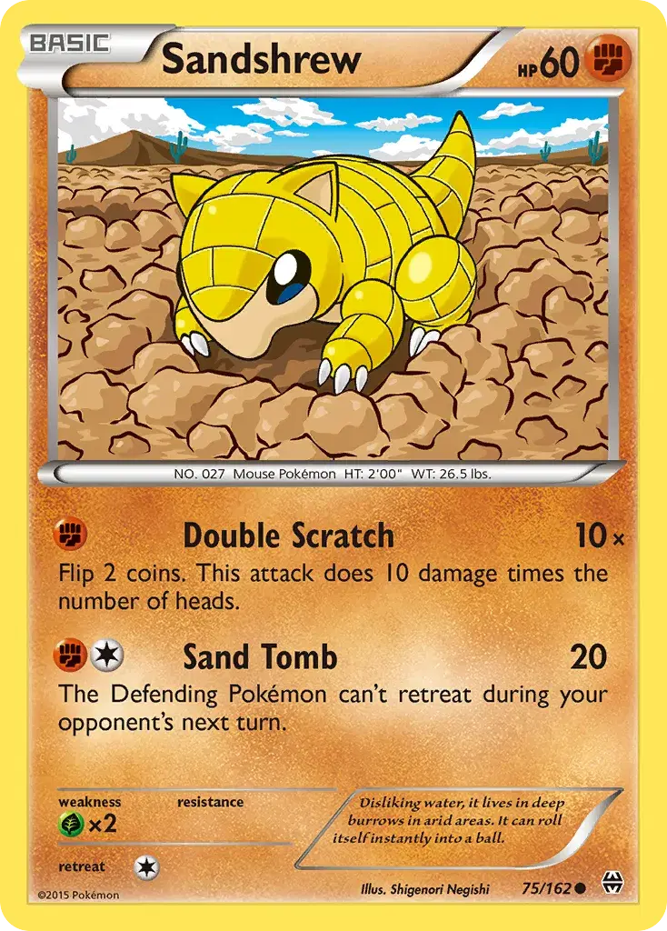 Sandshrew BREAKthrough 75