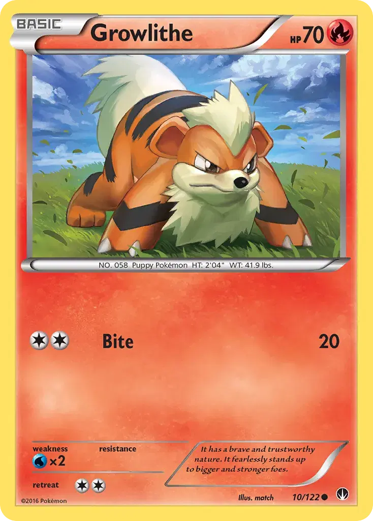 Growlithe BREAKpoint 10