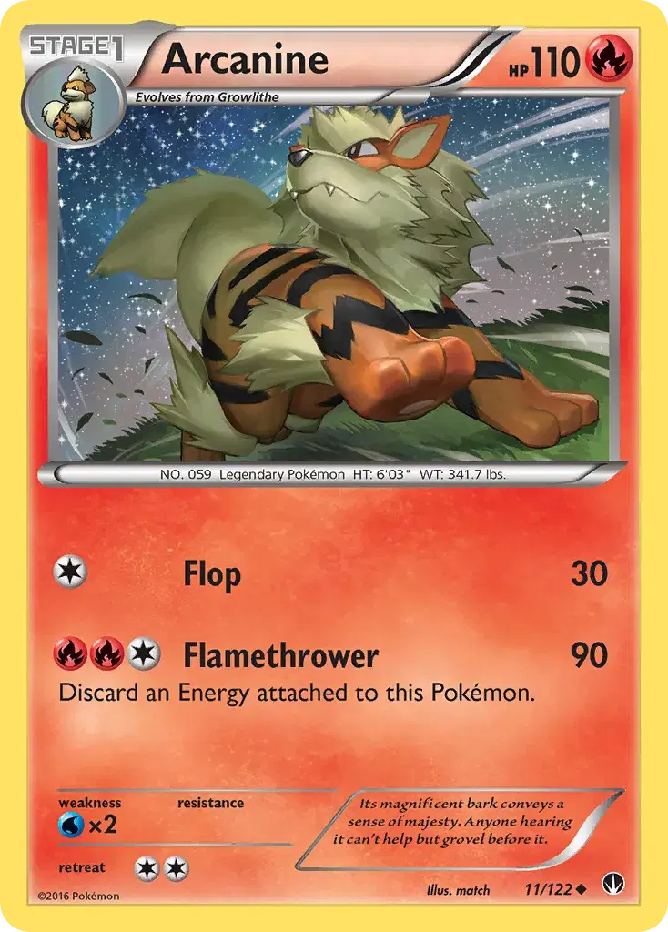 Arcanine BREAKpoint 11