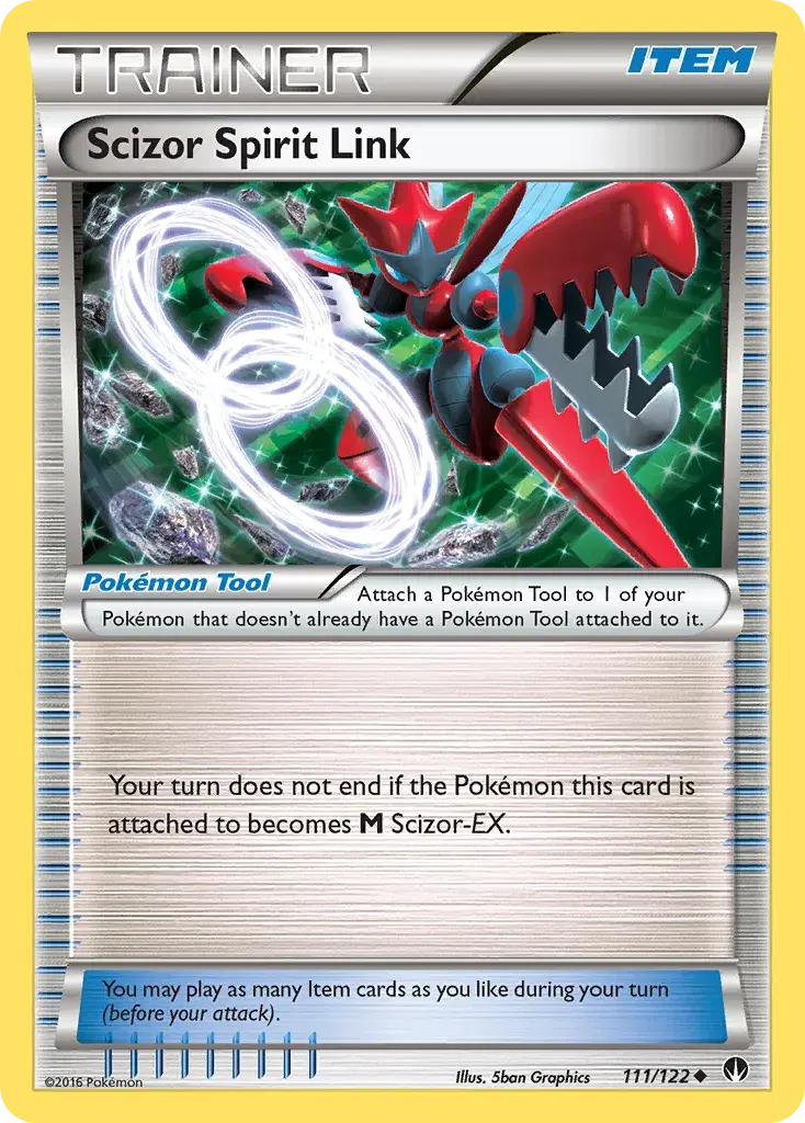 Scizor Spirit Link BREAKpoint 111