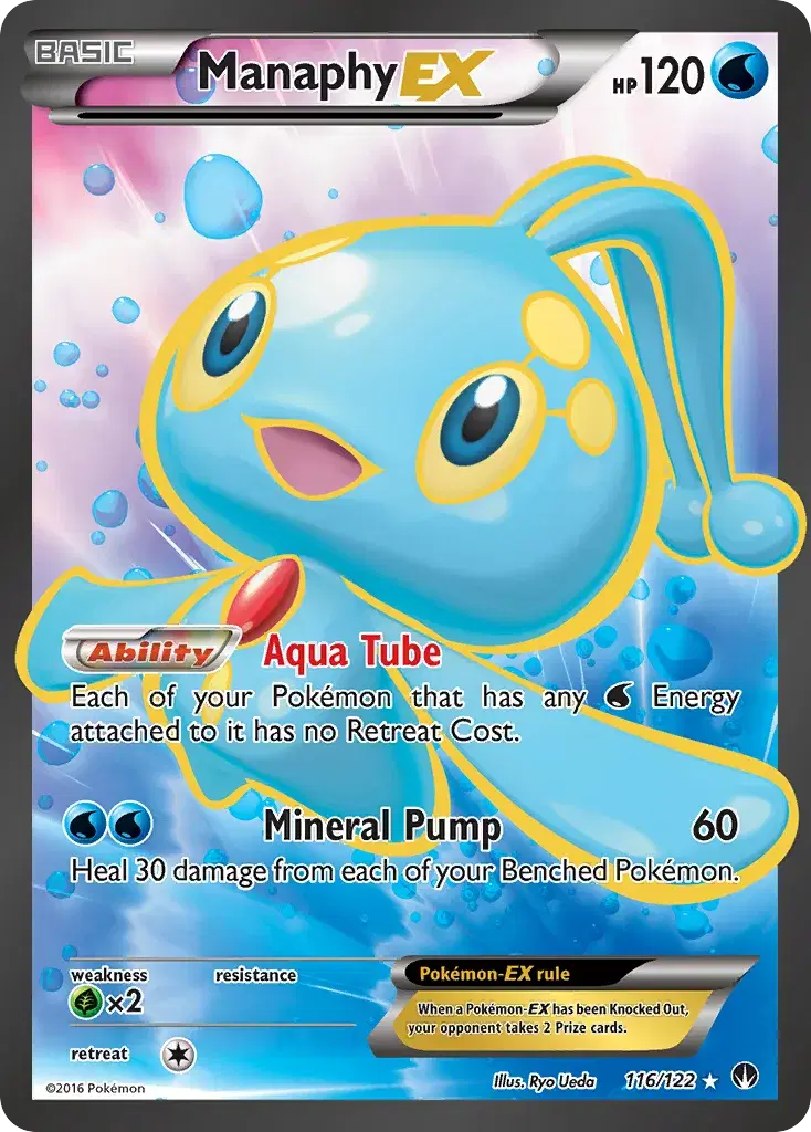 Manaphy-EX BREAKpoint 116