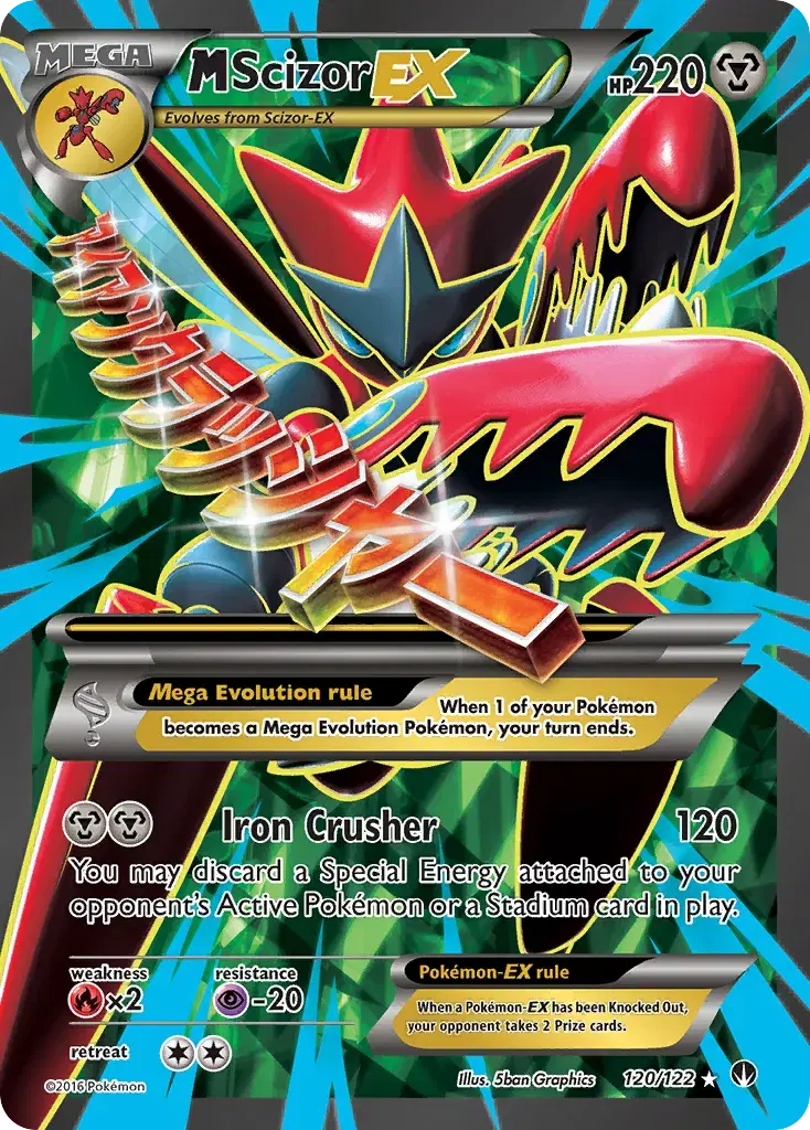 M Scizor-EX BREAKpoint 120