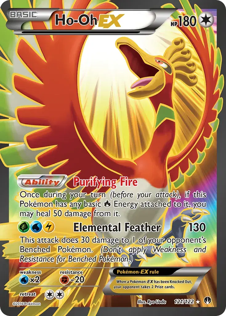 Ho-Oh-EX BREAKpoint 121