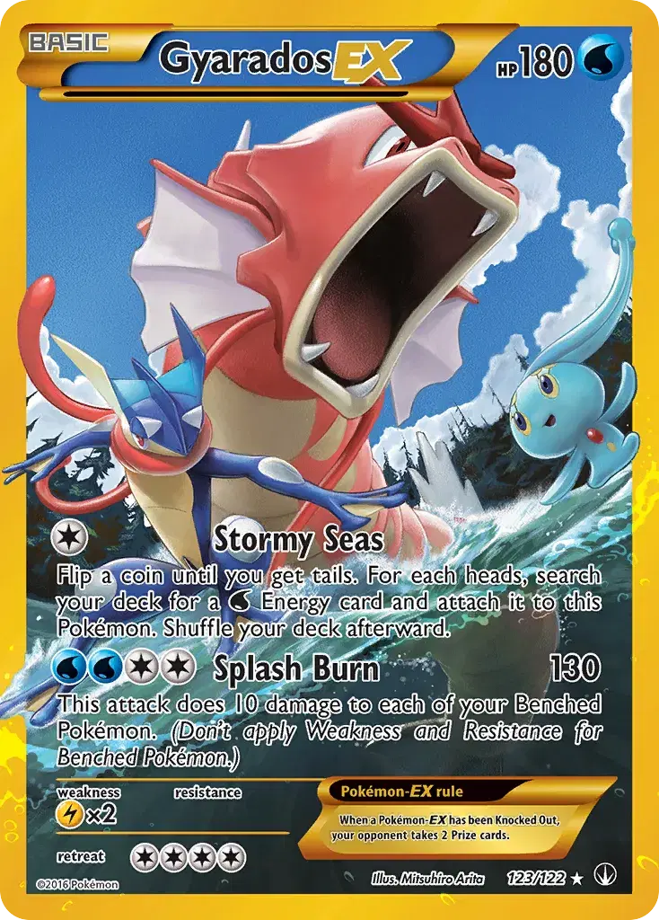 Gyarados-EX BREAKpoint 123